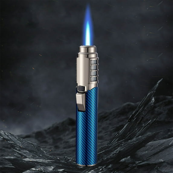 Hometravel Windproof Torch Lighter, Straight Flame Design for Outdoor Use, Campfire Ignition Tool, Kitchen Culinary Torch, Reliable Flame for Various Applications