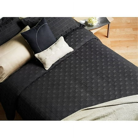 Hometrends Full or Queen Albert Grey Suiting Coverlet Set