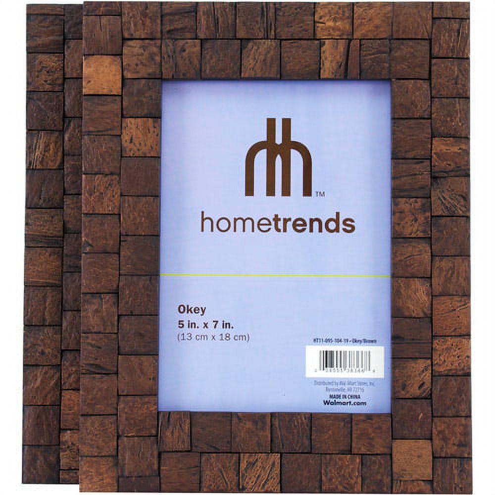 Hometrends Okey 5x7 Picture Frames, Set of 2