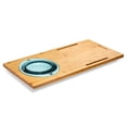 thumbnail image 1 of Homevative Bamboo Cutting Board with Colander, 1 of 5