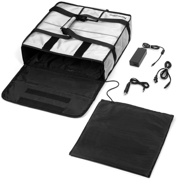 Homevative Electric Heated Insulated Pizza Food Delivery Bag
