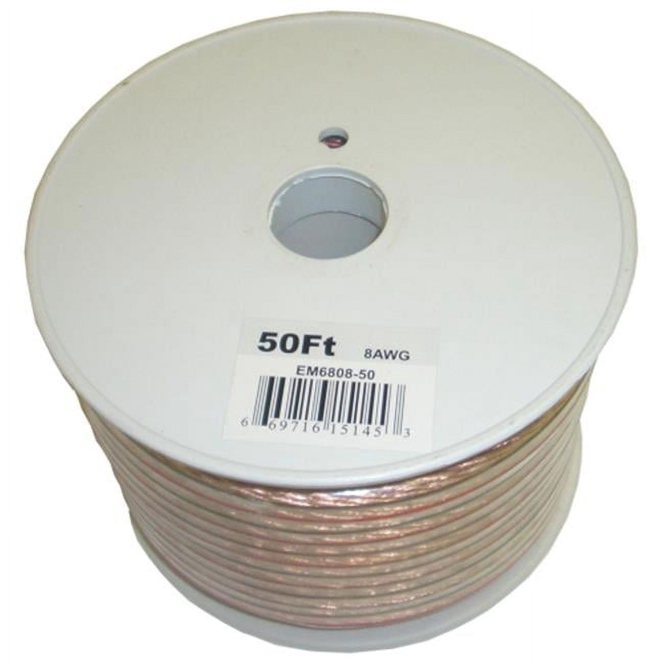 Homevision Technology EM680850 TygerWire 50-Ft 2-Wire Speaker Cable with 8-AWG