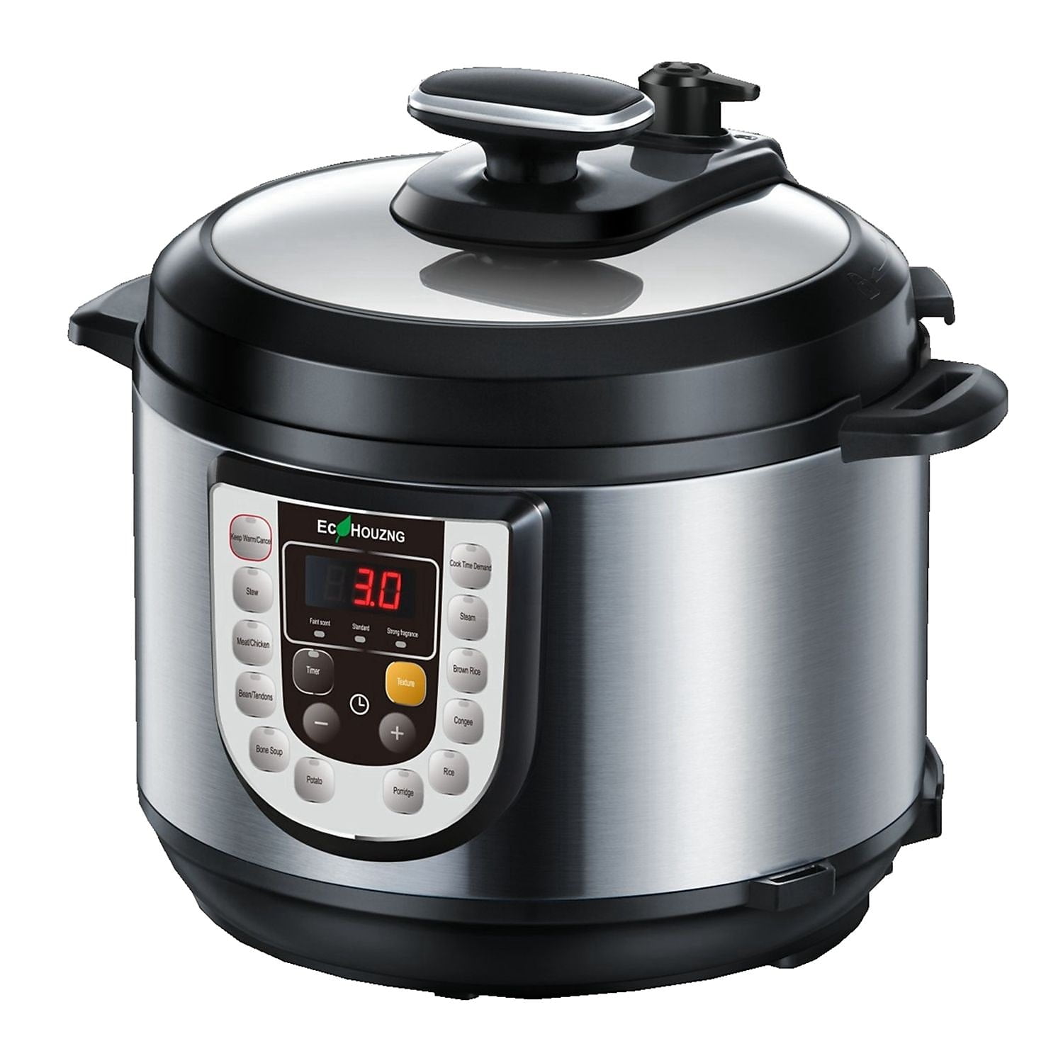 Ecohouzng 6 Qt. Stainless Steel Electric Pressure Cooker Ecohouzng 6 Qt. Stainless Steel Electric Pressure Cooker