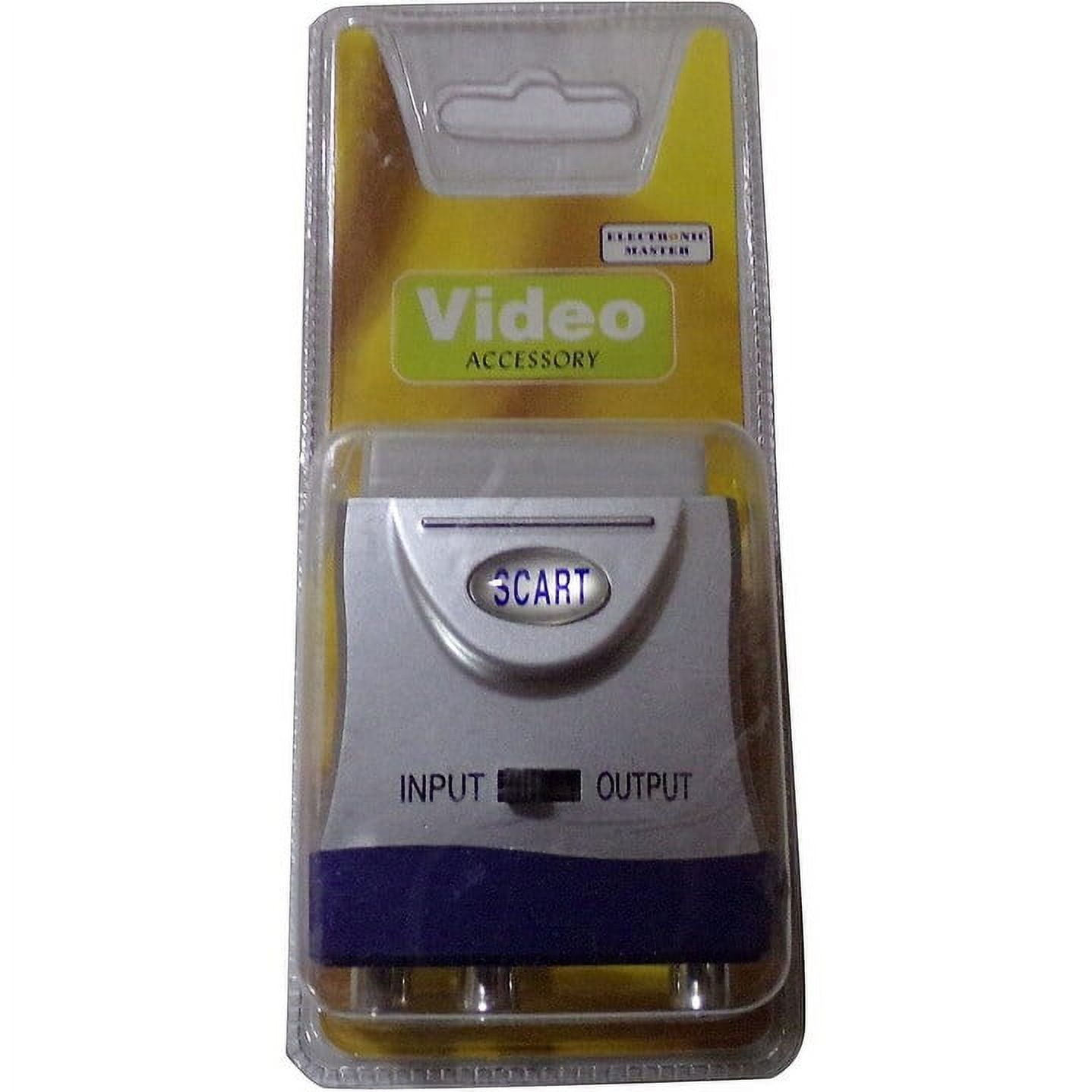 Homevision Technology Inc. Scart Adaptor Scart Plug to 3XRCA And S-VHS ...