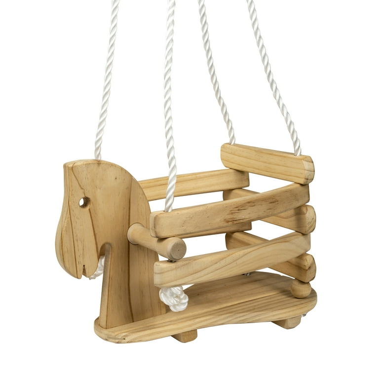 Wooden rocking swing hot sale