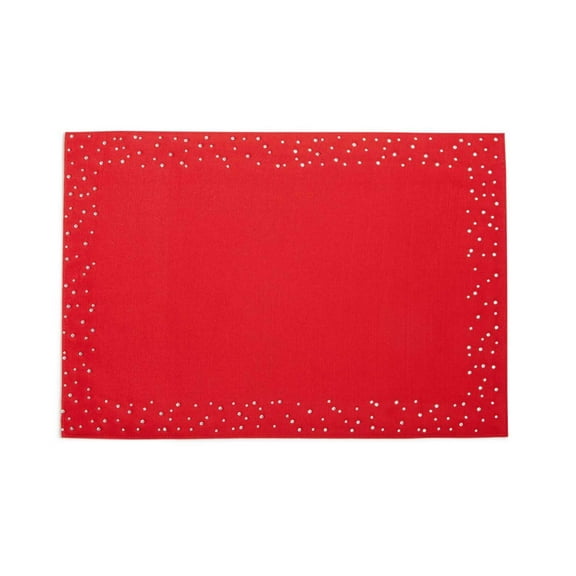 Homewear Elvas Placemat (13 x 19, Red)