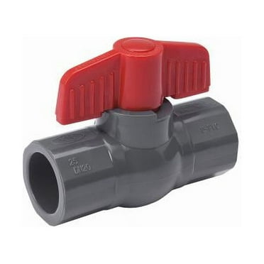 Homewerks 1-1/4 in. PVC Slip Ball Valve Full Port