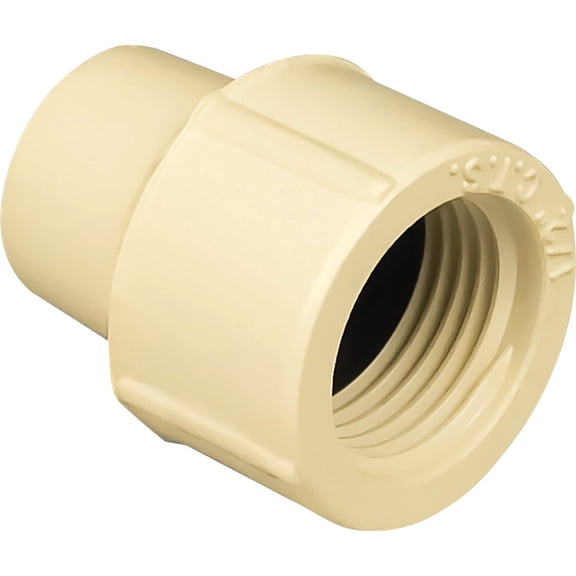 Apollo Retail Female Thread to CPVC Adapter - Plastic - 1 Piece, 1/2 In.