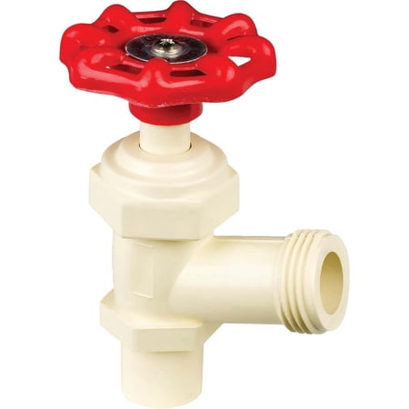 Homewerks Boiler Drain Valve CTS x MHT CPVC - Plastic - 1/2 in. x 3/4 in.