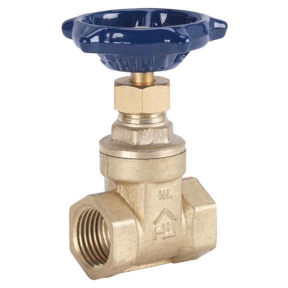 Homewerks 170-2-2-2 2 in. Brass Threaded Gate Valve