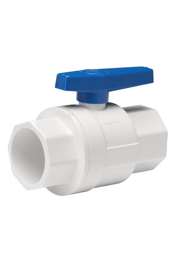 Homewerks 2 in. PVC Slip Ball Valve Full Port