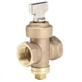 thumbnail image 1 of Homewerks 225-2-1-1 1 in. Threaded Ground Key Stop & Drain Valve- Bronze, 1 of 2