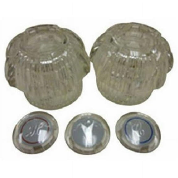 Homewerks 31-1203-BP Baypointe Replacement Acrylic 2 Handle