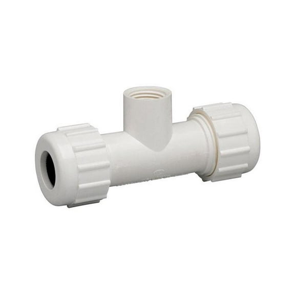 Homewerks 4694014 1 x 1 in. Compression Schedule 40 PVC Tee