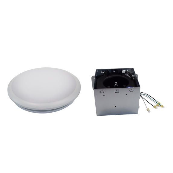 Homewerks 7141-110 2.0 Sones 110 CFM Bathroom Fan Exhaust Ventilation Integrated LED Light