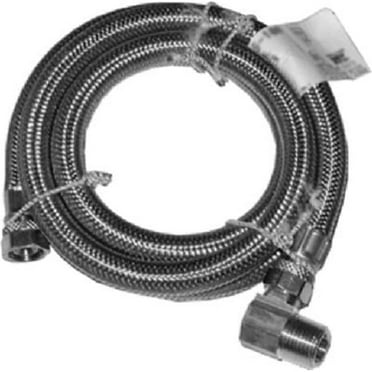 Homewerks 7223-48-38-5E 48 in. Universal Stainless Steel Dishwasher Connector