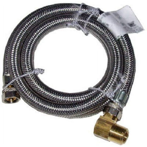Homewerks 7223-60-38-5E Universal Stainless Steel Dishwasher Connector - 60 in.