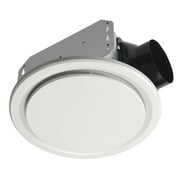 Homewerks 80 CFM 1.1 Sones Round Bathroom Ventilation Exhaust Fan in White