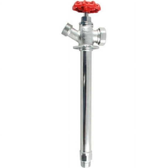 Homewerks Faucet 206510 Silcock Frost Proof 10 in. Anti-Siphon 0.5 in. Mip
