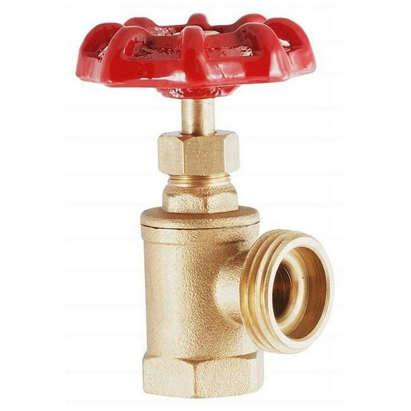 Homewerks Faucet 207403 Boiler Drain 0.5 in. Fip x 0.75 Hose Brass