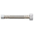 thumbnail image 1 of Homewerks Faucet 507 4124 Faucet Supply Line 0.375 x 24 Stainless Steel Lavatory, 1 of 1
