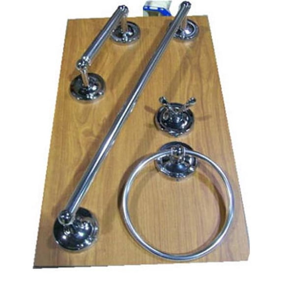 Homewerks POGPODTV102 Round Bath Board Display- Chrome