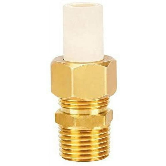 Homewerks Schedule 40 3/4 in. Compression x 3/4 in. Dia. MPT CPVC Adapter Coupling