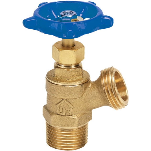 Homewerks VBDCONG4B 0.75 in. Male Pipe Threaded Heavy Duty Boiler Drain