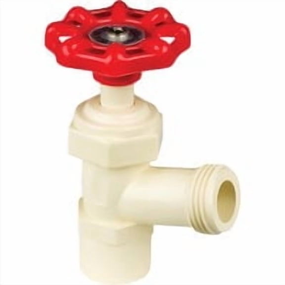 Homewerks Cpvc Boiler Drain Valve VBDCPVE4B - Plastic Drain Valve - 0.75 In.