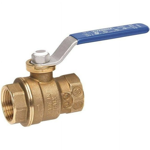 Homewerks Worldwide 116-2-114-EB 1.25 in. Everbilt Lead Free Brass Threaded FIP x FIP Ball Valve