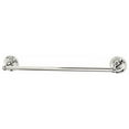 thumbnail image 1 of Homewerks Worldwide 231178 18 in. HomePointe Chrome Rounded Towel Bar, Brass Base, 1 of 2