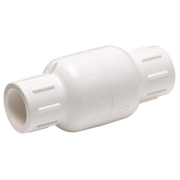 Homewerks Worldwide 2 in. PVC Schedule 40 Slip x Slip In-Line Check Valve