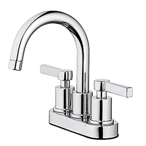 Homewerks Worldwide 242098 HomePointe Mid Arch Lavatory Faucet with 2 Handle - Chrome
