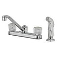 thumbnail image 1 of Homewerks Worldwide 242105 HomePointe Kitchen Faucet with 2 Acrylic Handle - Chrome, 1 of 1