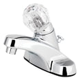 thumbnail image 1 of Homewerks Worldwide 242109 HomePointe Lavatory Faucet with Single Acrylic Handle - Chrome, 1 of 1
