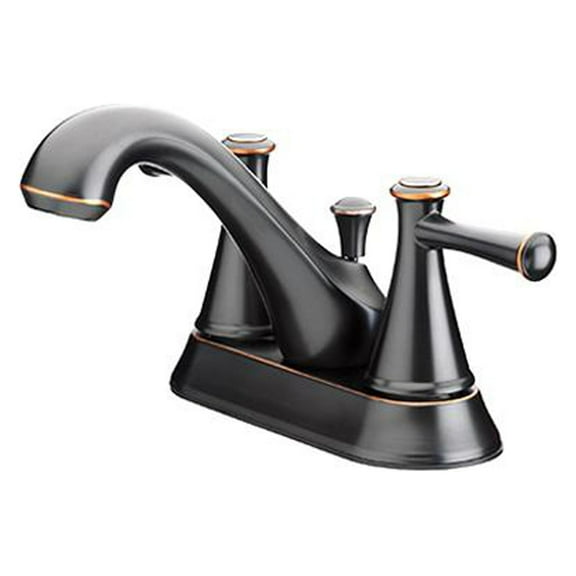 Homewerks Worldwide Import 239961 Home Pointe 2 Hand Lavatory Faucet - Brushed Bronze