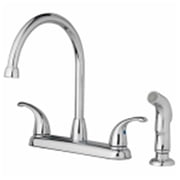 Homewerks Worldwide Import 239963 Home Pointe 2 Lever Kitch Faucet - Chrome