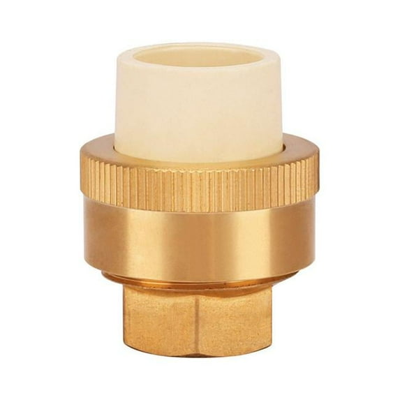 Homewerks Worldwide 4694188 Schedule 40 0.5 in. Slip x 0.62 in. Dia. Compression Brass Transition Fitting
