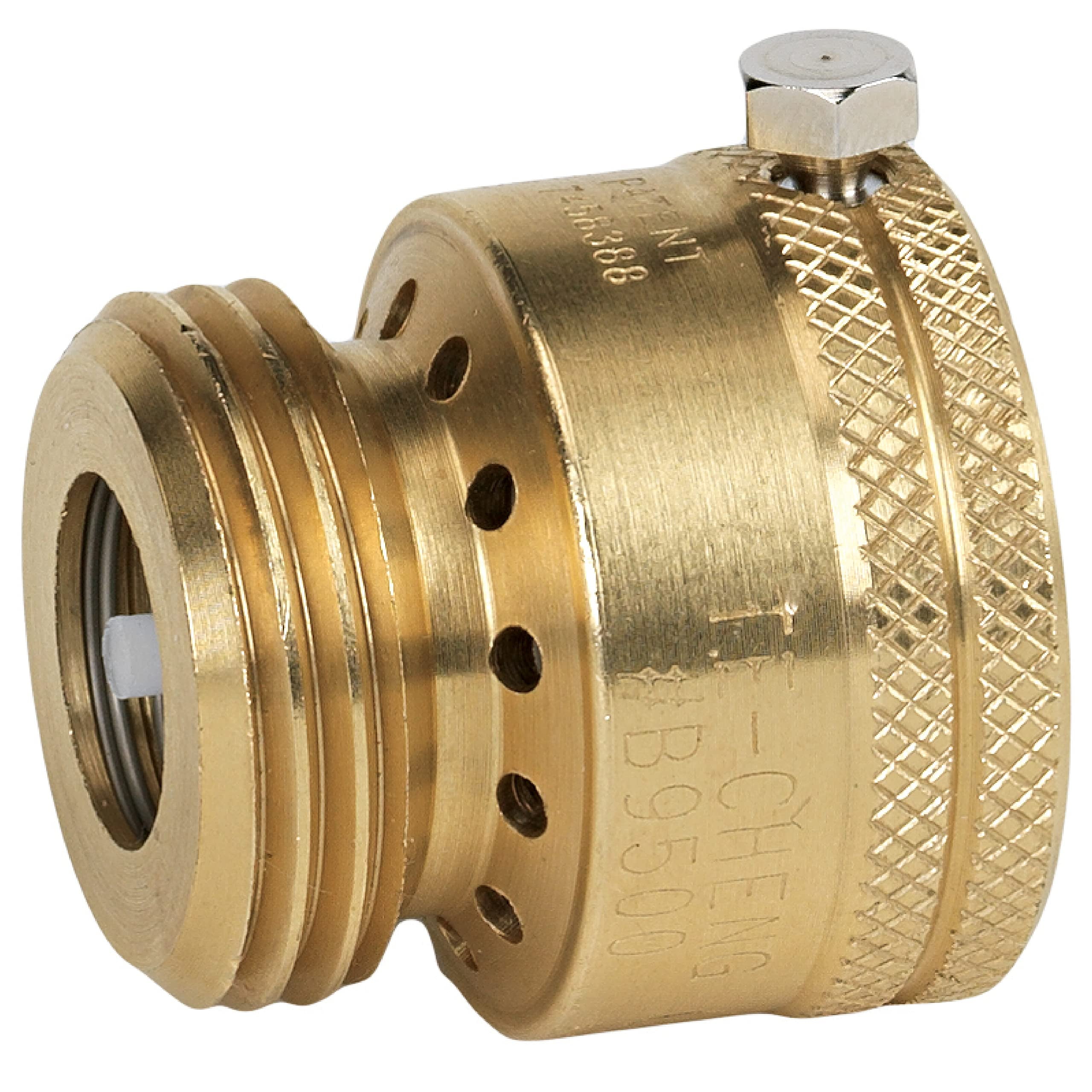 Compact Brass Threaded Vacuum Breaker Hose Bib Backflow Preventer