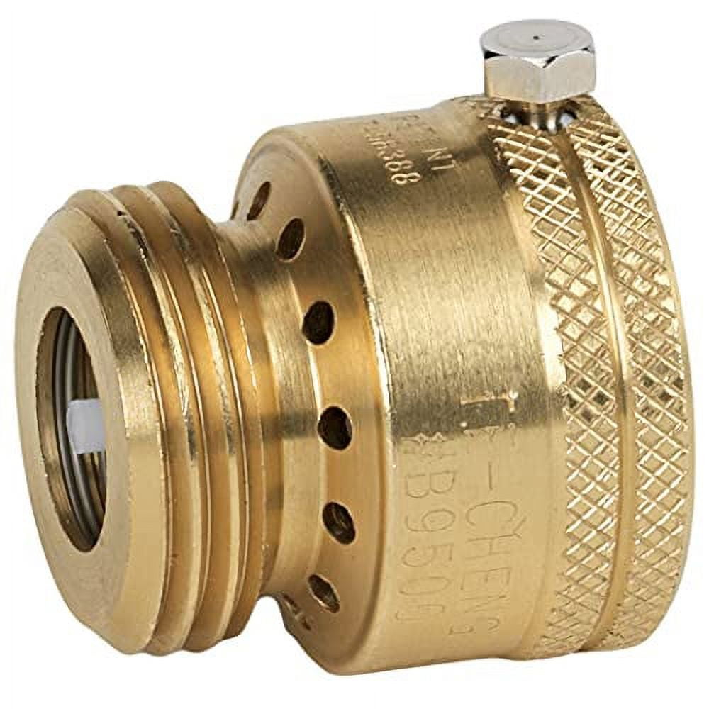 Compact Brass Threaded Vacuum Breaker Hose Bib Backflow Preventer