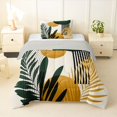 thumbnail image 1 of Homewish Mid-Century Plants Print Twin Comforter Sets,Boho Lines Art Bedding Set,Cream,Light Gray Reversible,2pcs,1 Comforter and 1 Pillowcase, 1 of 7