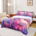 thumbnail image 1 of Homewish 3D Butterfly Queen Sheet Set (4-Piece) Princess Castle Pink Blue Decor For Girls, 1 of 7