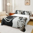 thumbnail image 1 of Homewish 3D Cheetah Animal Bed Sheets, Jungle Wildlife Leopard King Sheets, Teens Kids Adult Men Sheet Set, Breathable Home Decor, 4-Piece, 1 of 7