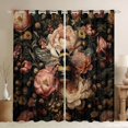 thumbnail image 1 of Homewish 3D Rustic Bee Blackout Curtains Set of 2 (52x84 Each) for Adult, Vintage Western Flower Floral Window Curtains, Cartoon Animal Curtains and Drapes, Blackout Curtains Bedroom Decor, 1 of 6