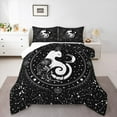 thumbnail image 1 of Homewish Abstract Cat Bedding Comforter Set,Boho Bohemain Style Twin Comforter Sets,Galaxy Starry Sky Bedding Set For Girls Boys,Ultra Soft Home Decor,2-Piece, 1 of 8
