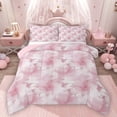 thumbnail image 1 of Homewish Abstract Gradient Girl Bedding Comforter Set 2pcs,Vintage Aesthetic Twin Comforter Sets Microfiber,Minimalist Watercolor Art Breathable Bedding Set,Super Cozy Room Decor,Reversible, 1 of 8