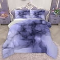 thumbnail image 1 of Homewish Abstract Marbling Watercolor 3 Pieces Queen Comforter Set for Kids Teens Adults,Gradient Ombre Marble Ultra Soft Bedding Sets,Mountain Fluid Bedding Comforter Set Breathable, 1 of 8