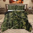 thumbnail image 1 of Homewish Autumn Leaves Bedding Comforter Set,Rustic Plant Tree Twin Comforter Sets,Green Botanical Bedding Set For Kids,Microfiber Bedroom Decor Reversible,2pcs, 1 of 8