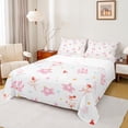 thumbnail image 1 of Homewish Ballet Girl 4pcs Bed Sheets for Kids Child Girls,Dreamy Princess Castle King Sheets,Dance Theme Super Cozy Sheet Set,Breathable Home Decor, 1 of 7