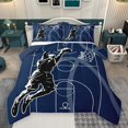 thumbnail image 1 of Homewish Basketball Gamer 2pcs Bedding Comforter Set for Female Men Teens,Ball Game Twin Comforter Sets,Sport Theme Breathable Bedding Set,Ultra Soft Home Decor,Reversible, 1 of 8